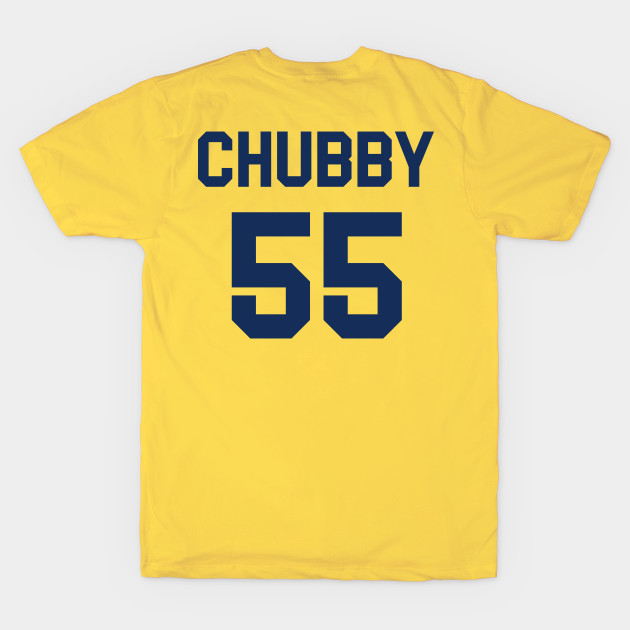 Chubby Teen Wolf Basketball Jersey (Front/Back Print) by darklordpug